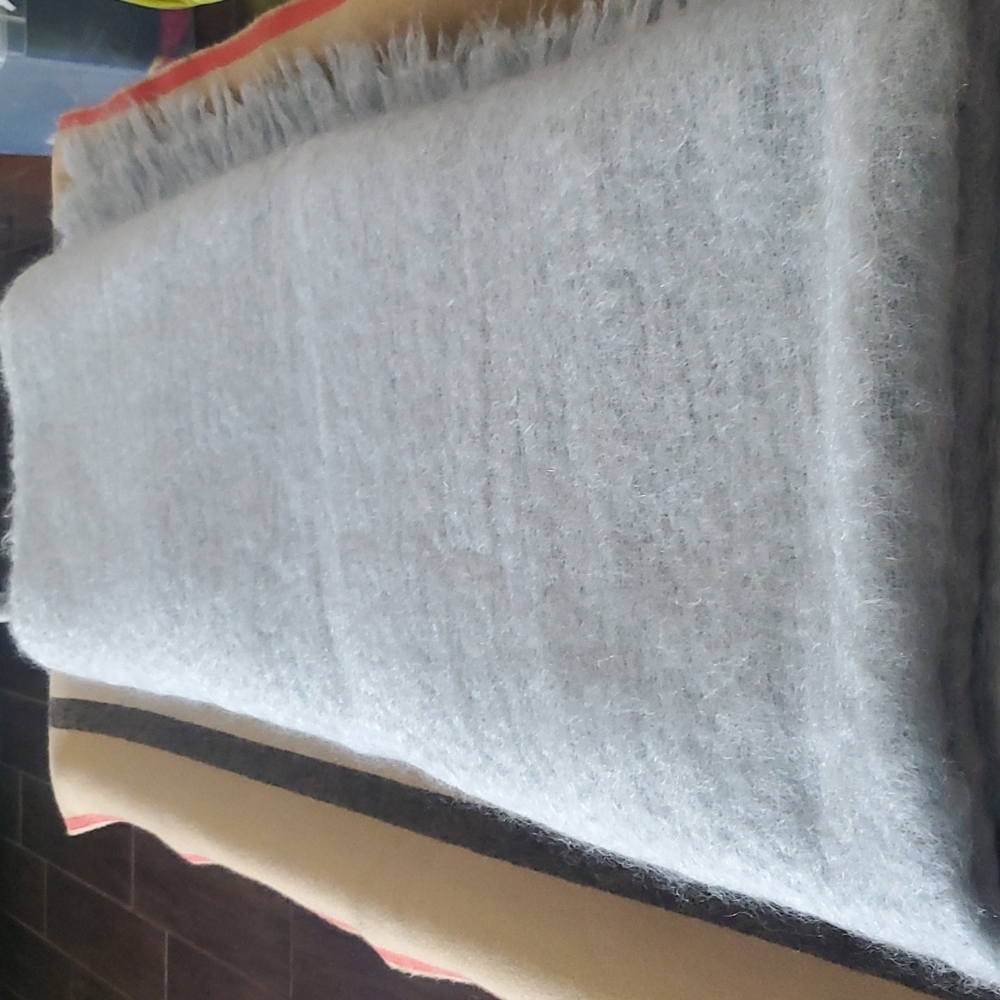 Rare Ralph Lauren Mohair Throw 96X96 - Picture 4 of 8